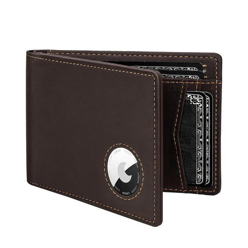 LORZOR AirTag Wallet Leather Wallet A3