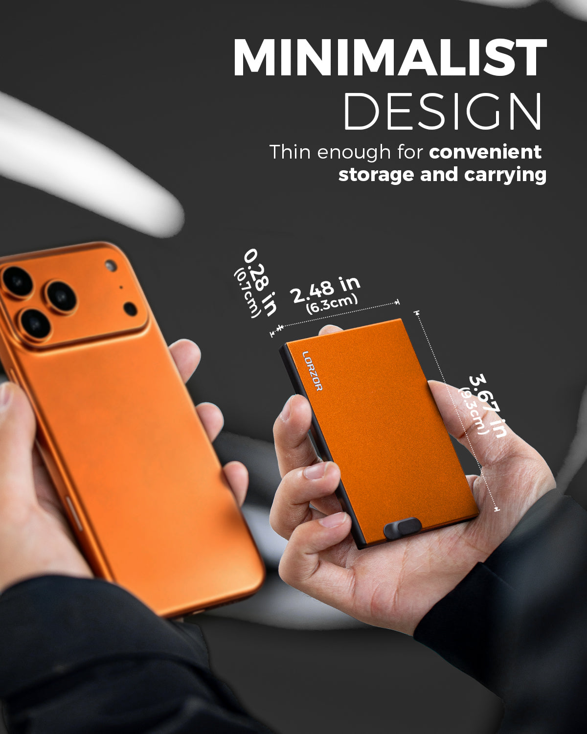 LORZOR SlimMag Wallet for MagSafe