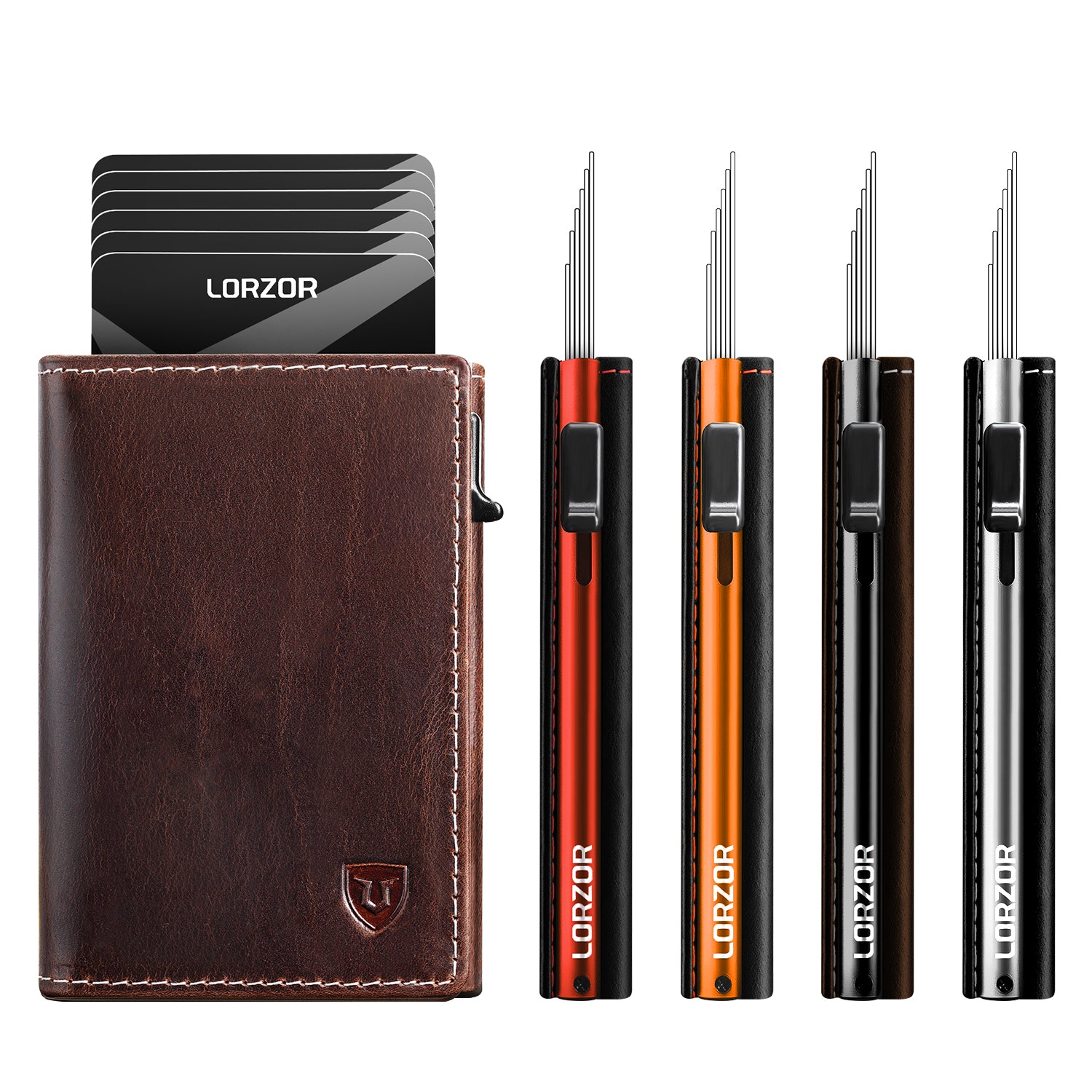 Lorzor Leather Wallet for Men