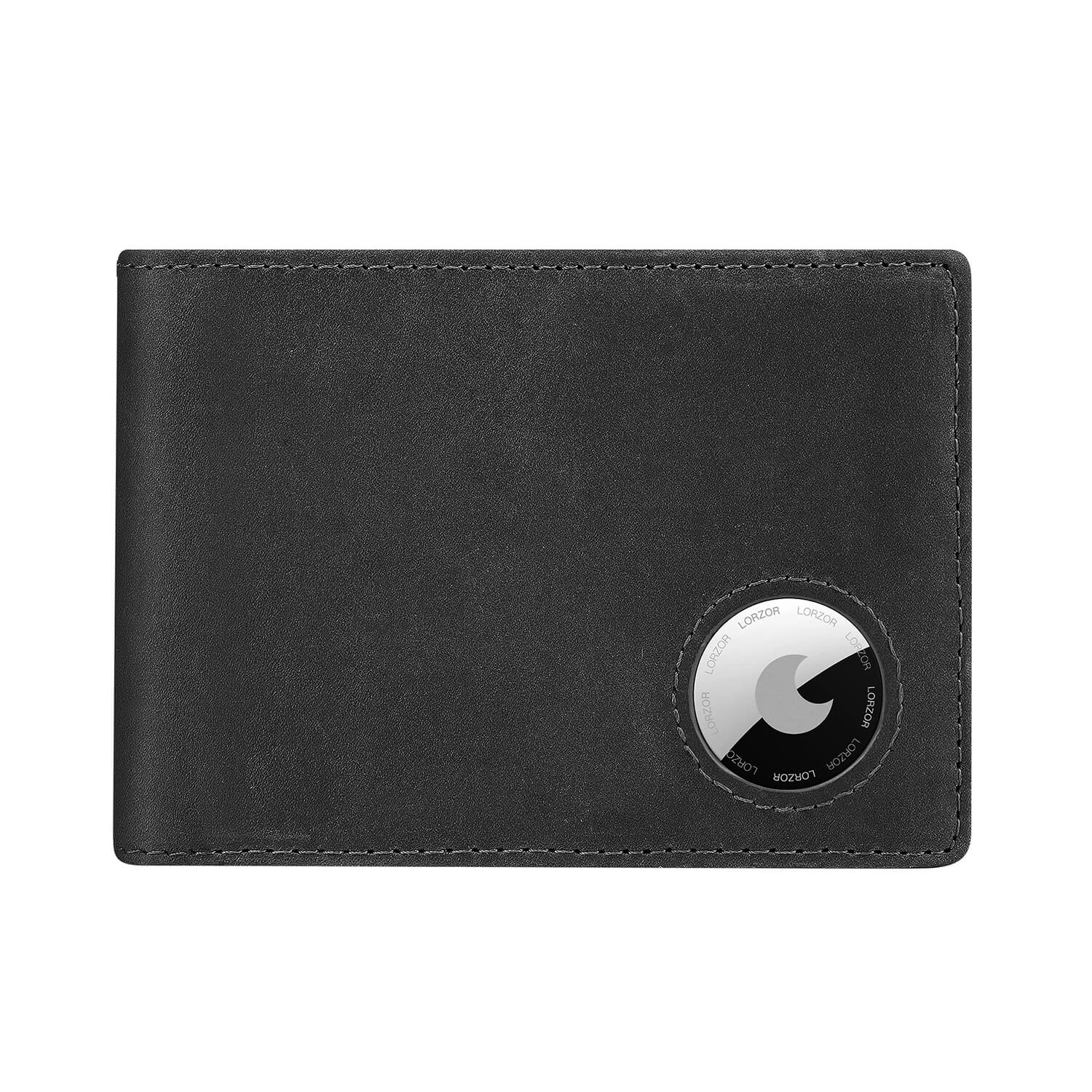 LORZOR AirTag Wallet Leather Wallet A2