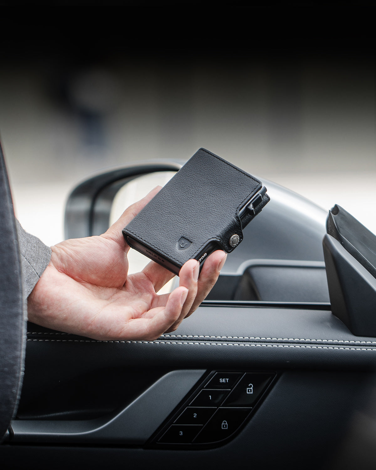 leather wallet