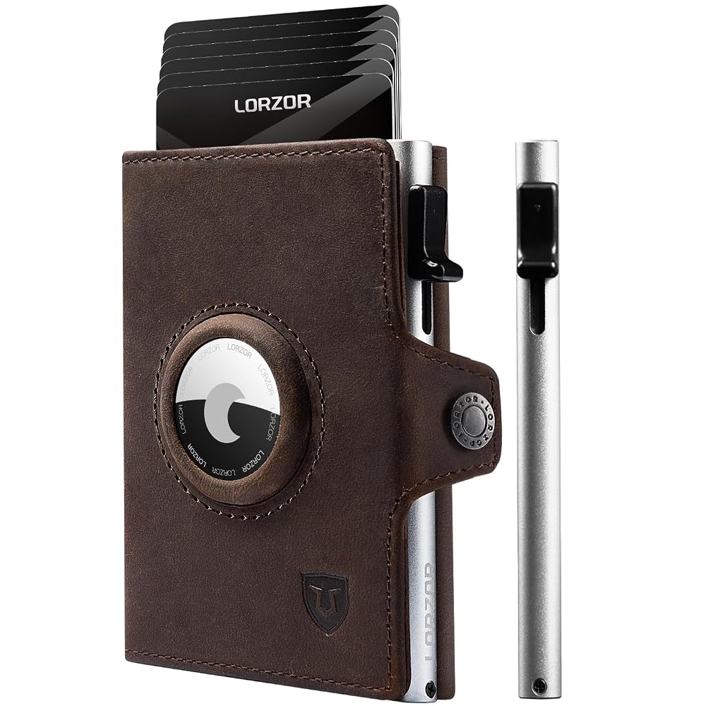 LORZOR Tripop Plus AirTag Wallet