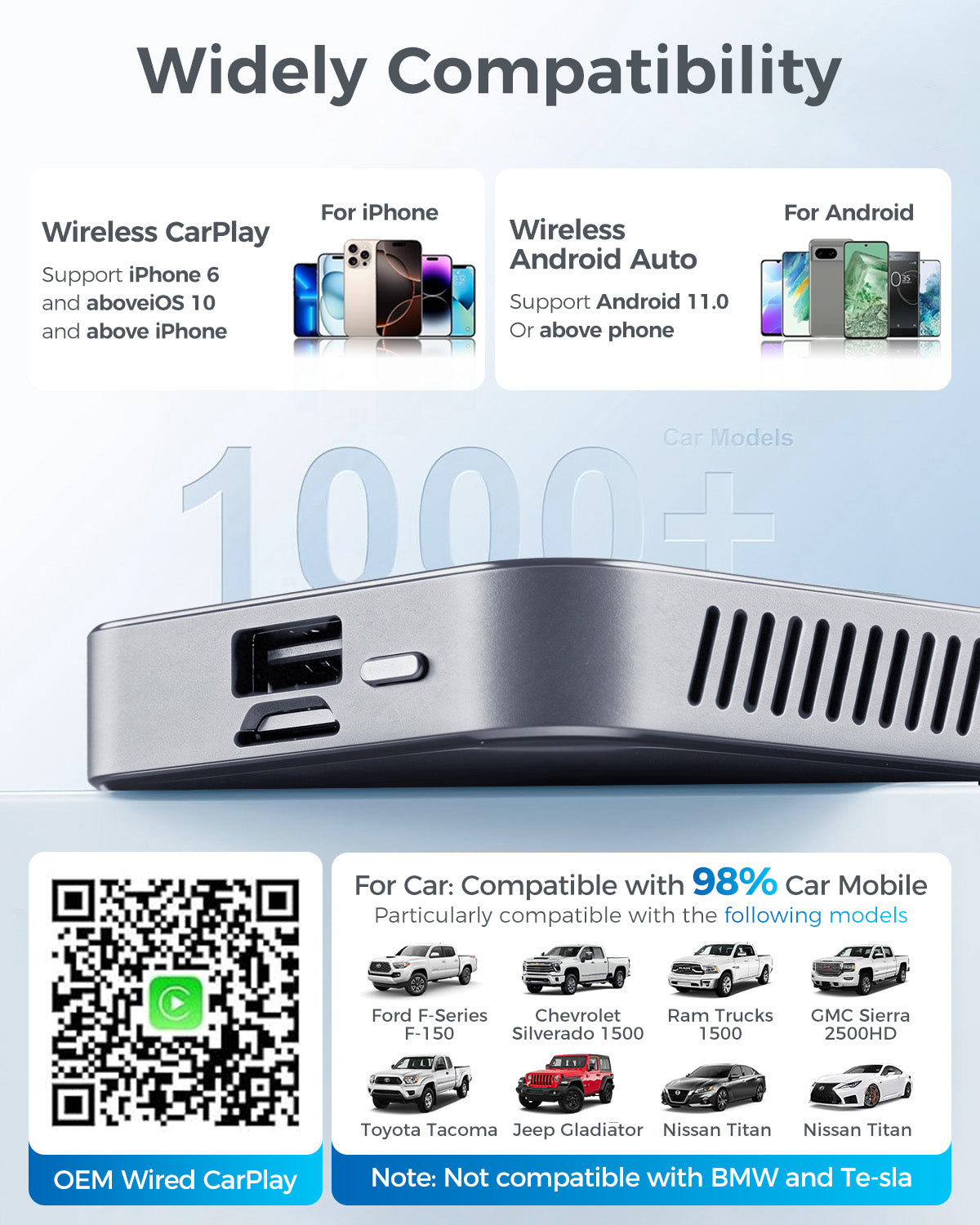 Wireless CarPlay AI Box Adapter | LORZOR