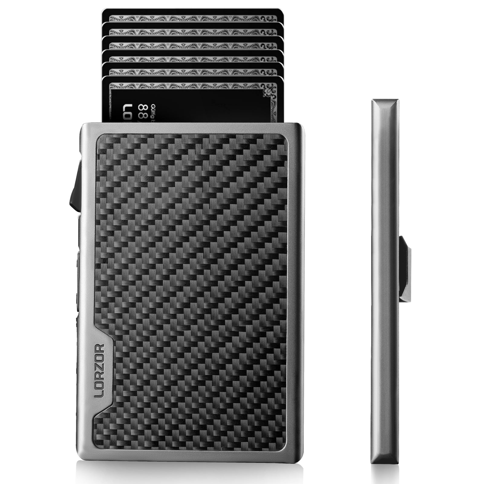 『long portefeuille』(ーmiroirー) Trusador Marseille Leather Wallet with Mirror – Perfect Gift Idea