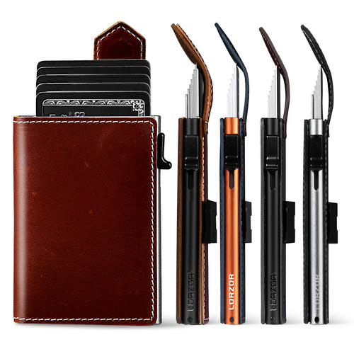 LORZOR Pop-up Wallet for Airtag 4.5