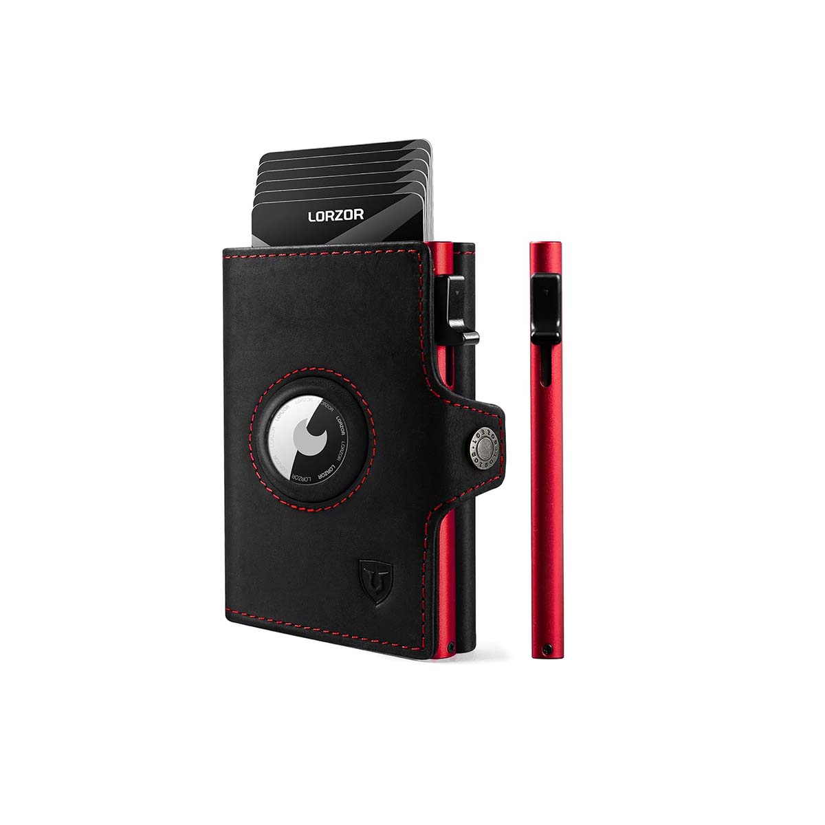 LORZOR Pop-up Wallet for Airtag BN2