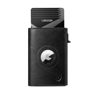 LORZOR-MagBif Airtag Wallet - Leather - LORZOR