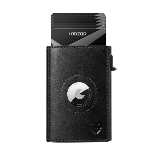 LORZOR-MagBif Airtag Wallet - Leather - LORZOR