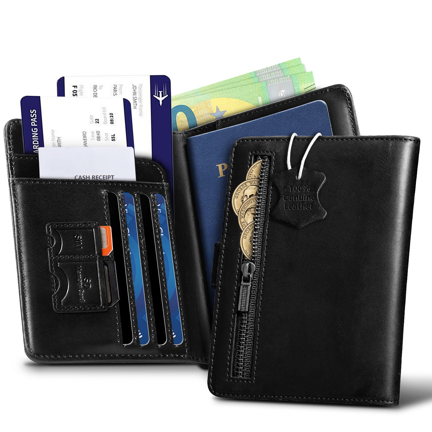 LORZOR Passport Wallet