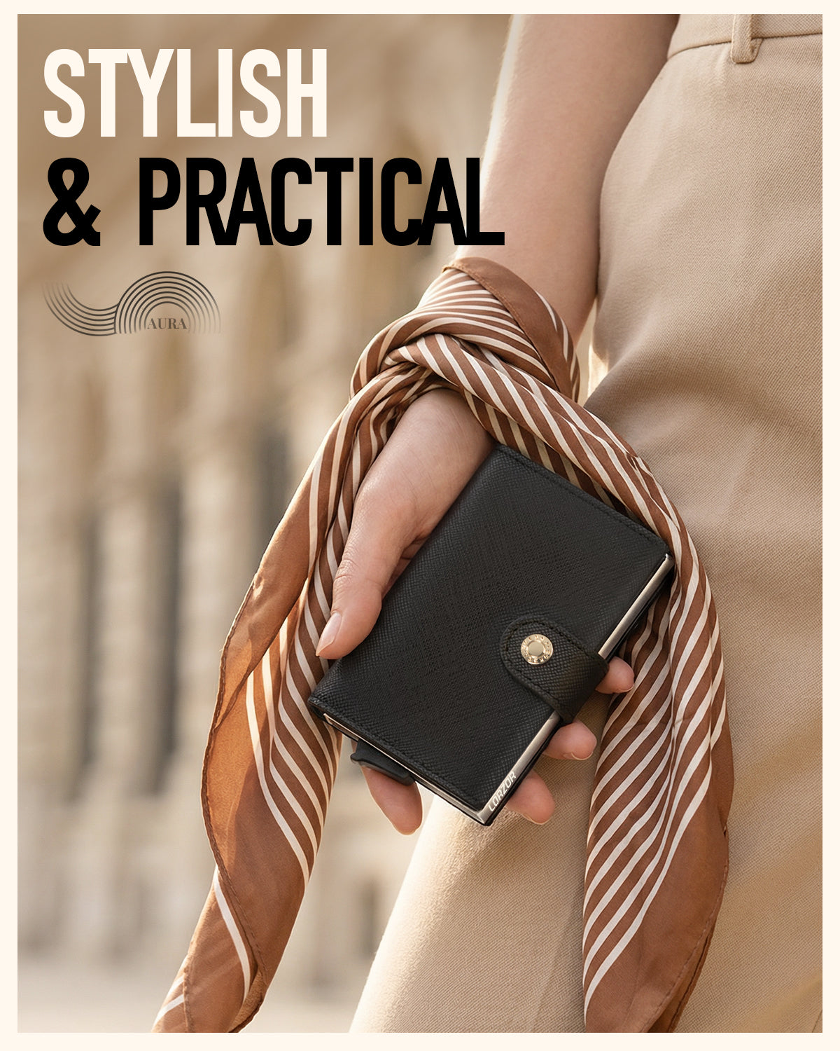 Women Saffiano Leather Wallet Roura