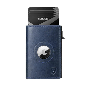 LORZOR-MagBif Airtag Wallet - Leather - LORZOR