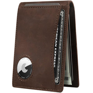 LORZOR-BifWA4 Airtag MoneyClip - Premium Leather - LORZOR