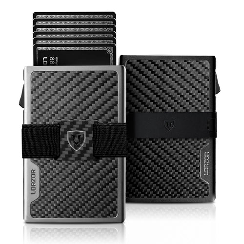 LORZOR AirTag Wallet Leather Wallet A3
