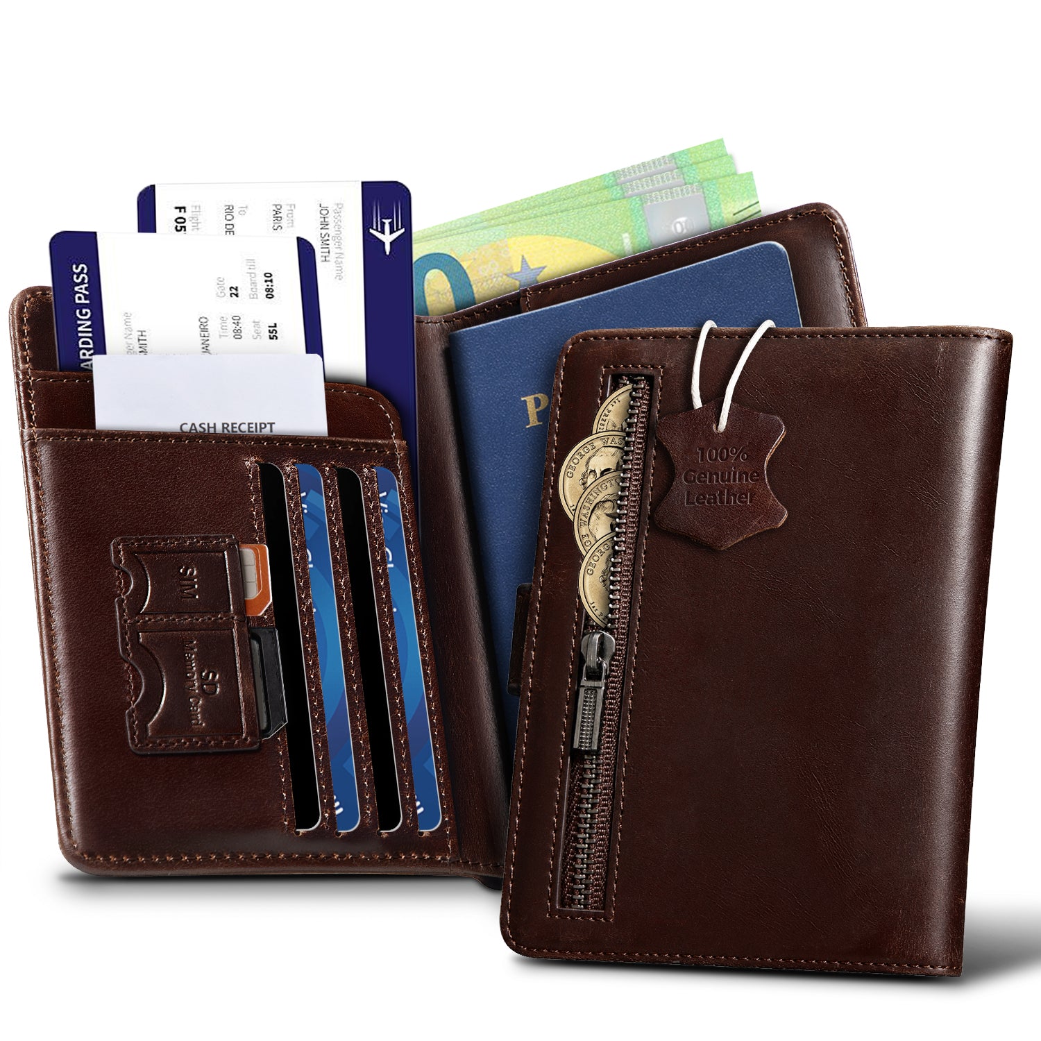LORZOR Passport Wallet
