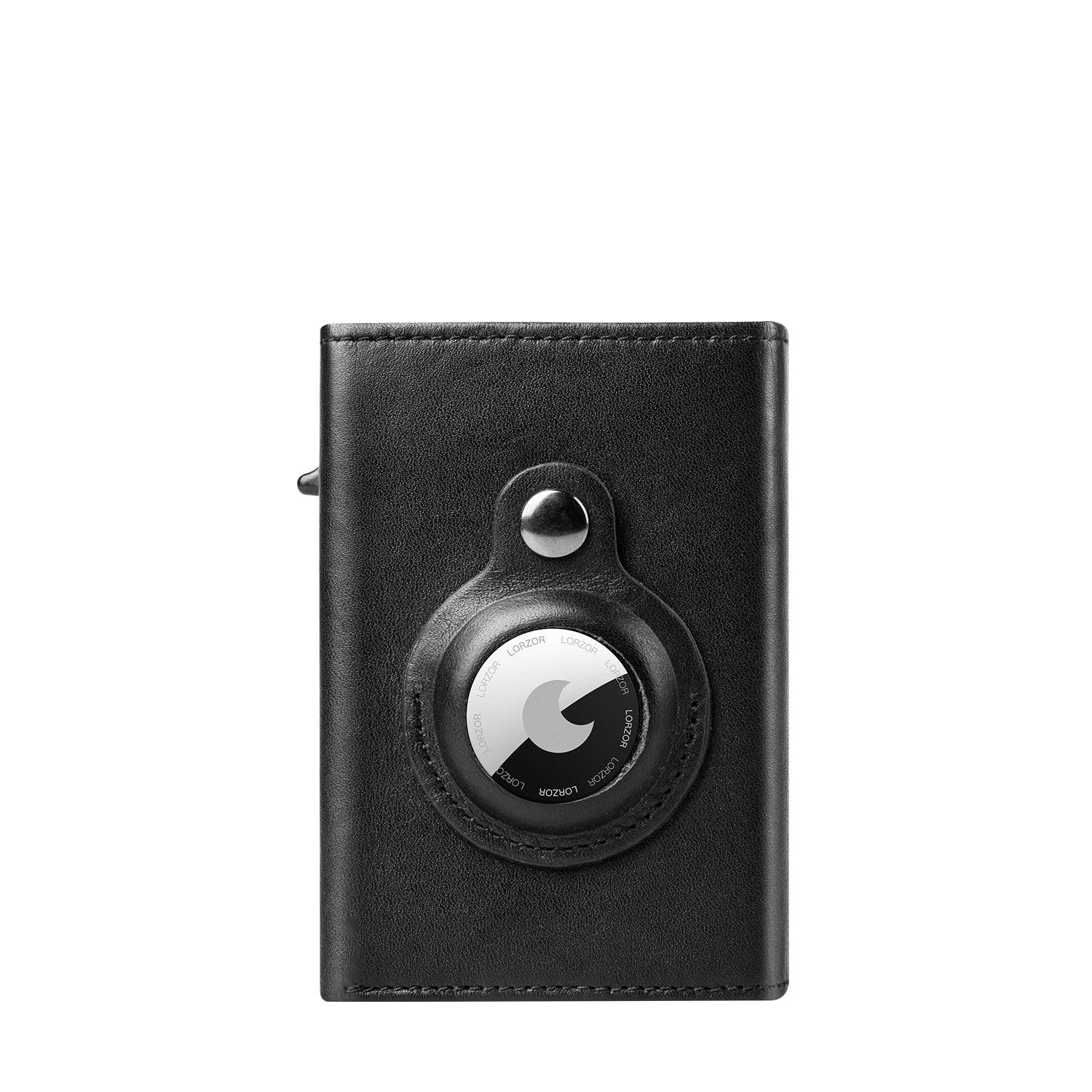 LORZOR-MagTri AirTag Wallet - Premium Leather - LORZOR