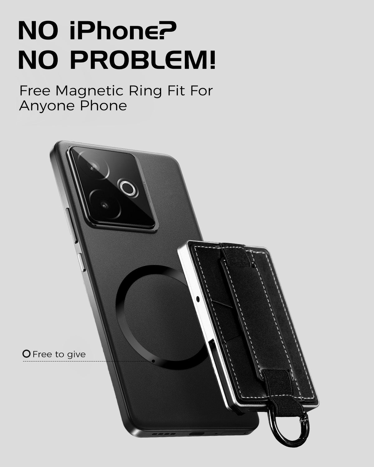 MagSafe Wallet with Pop-Up Card Holder, Stand, Coin Pocket & RFID