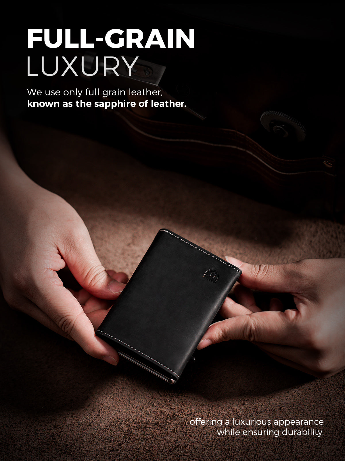 Lorzor Leather Wallet for Men