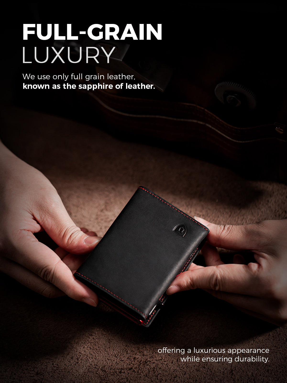Lorzor Leather Wallet for Men