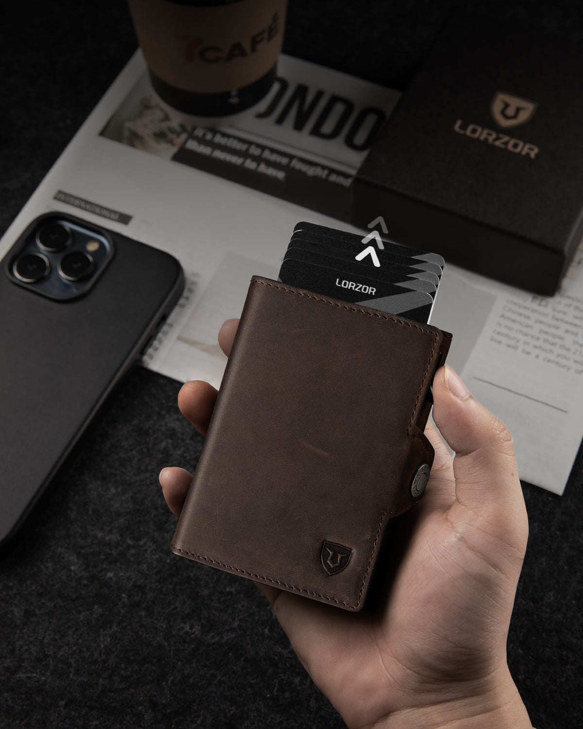 LORZOR Pop-up Wallet BN