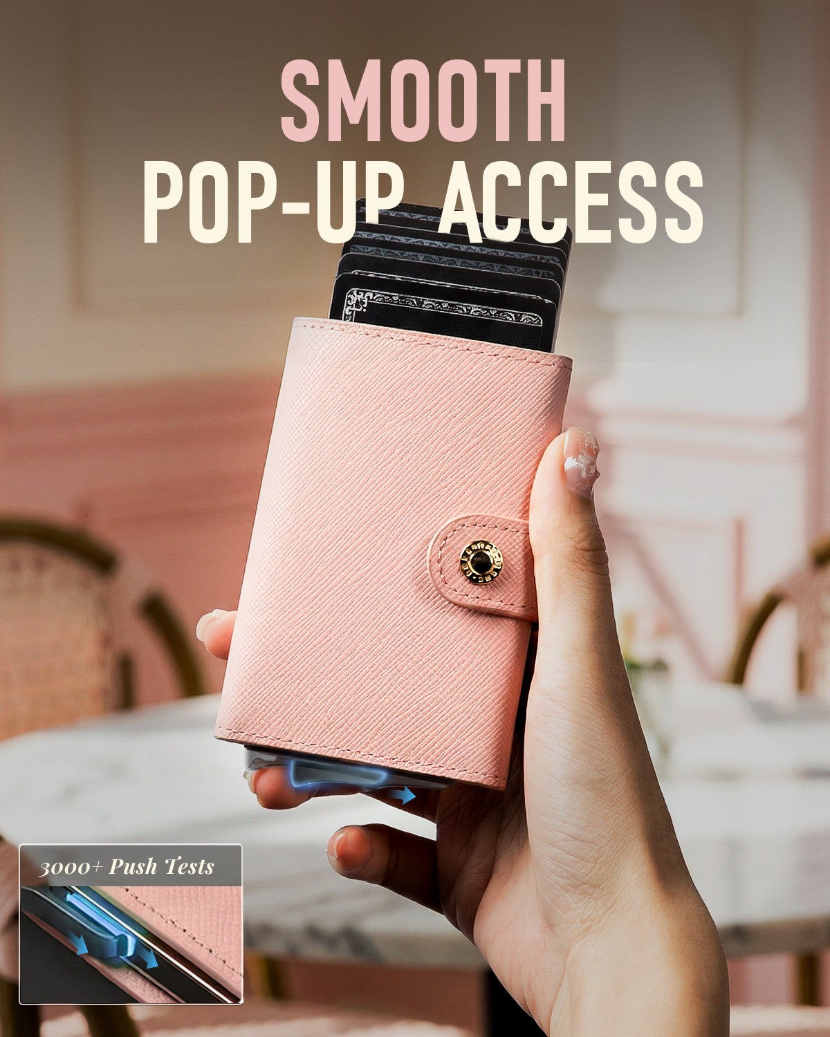 Women Saffiano Leather Wallet Roura