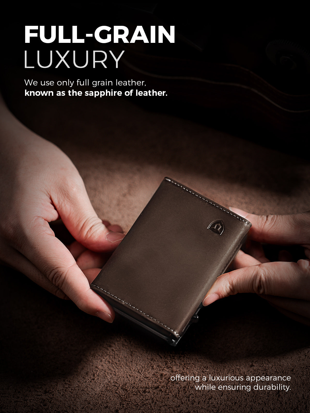 Lorzor Leather Wallet for Men