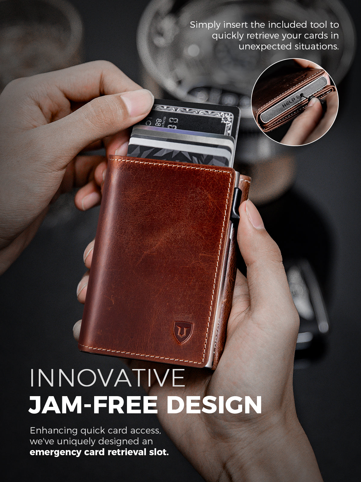 Lorzor Leather Wallet for Men