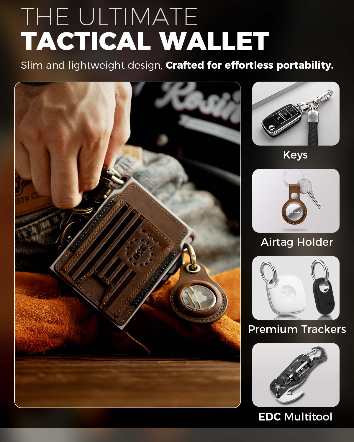 Independence Day 250th Anniversary Tactical Wallet