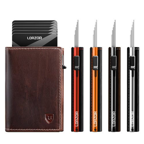 Lorzor Leather Wallet for Men