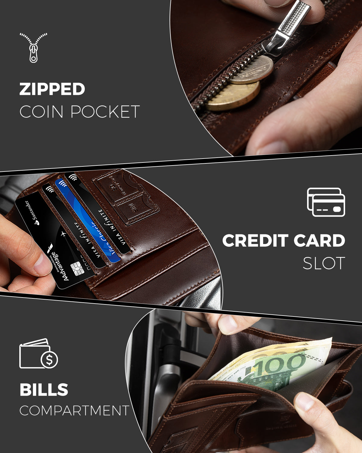 LORZOR Passport Wallet