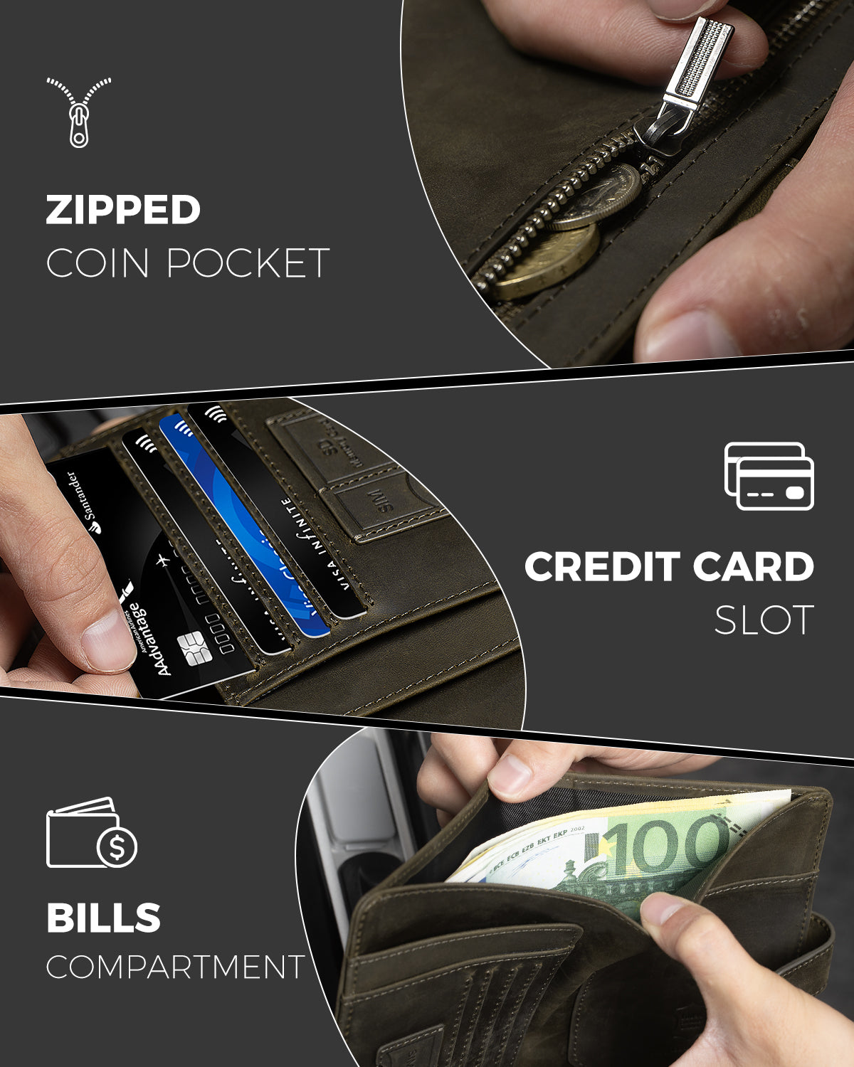 LORZOR Passport Wallet