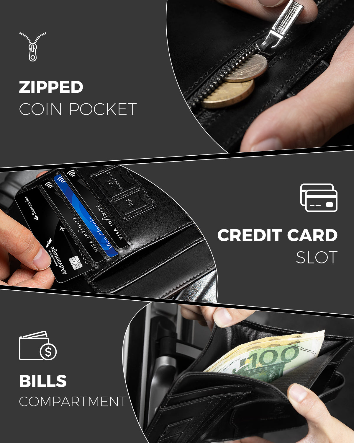 LORZOR Passport Wallet