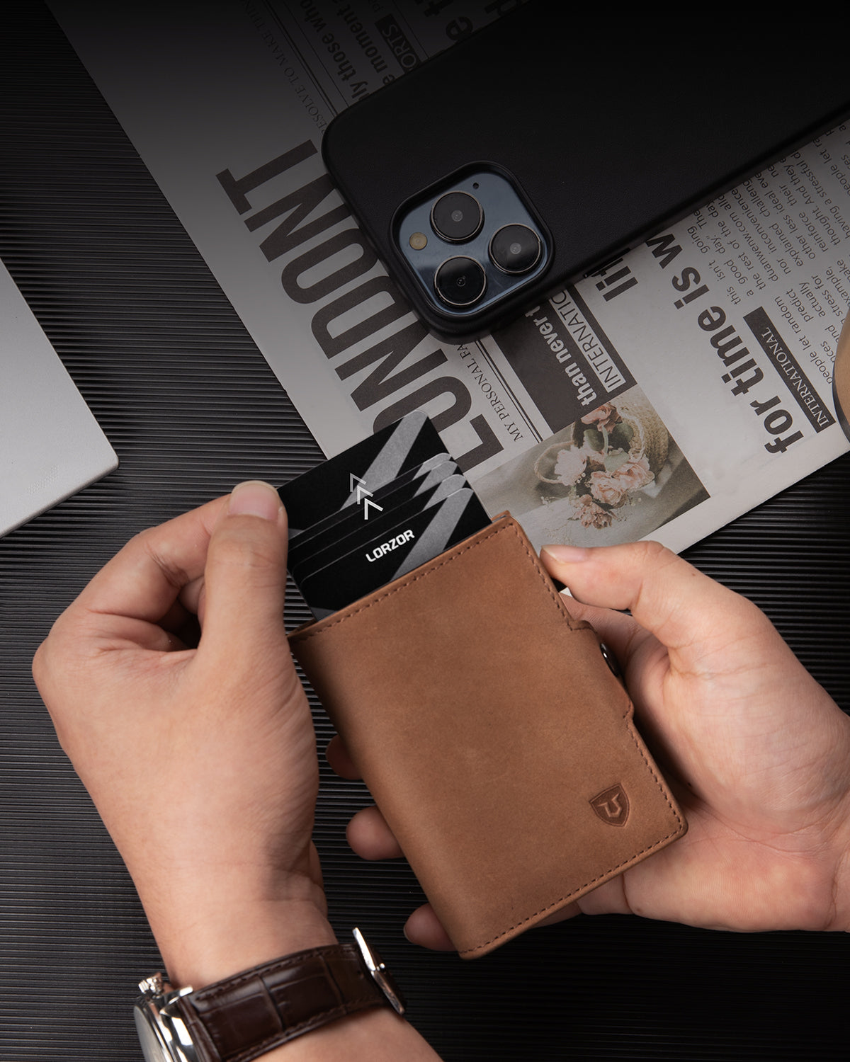 LORZOR Pop-up Wallet BN
