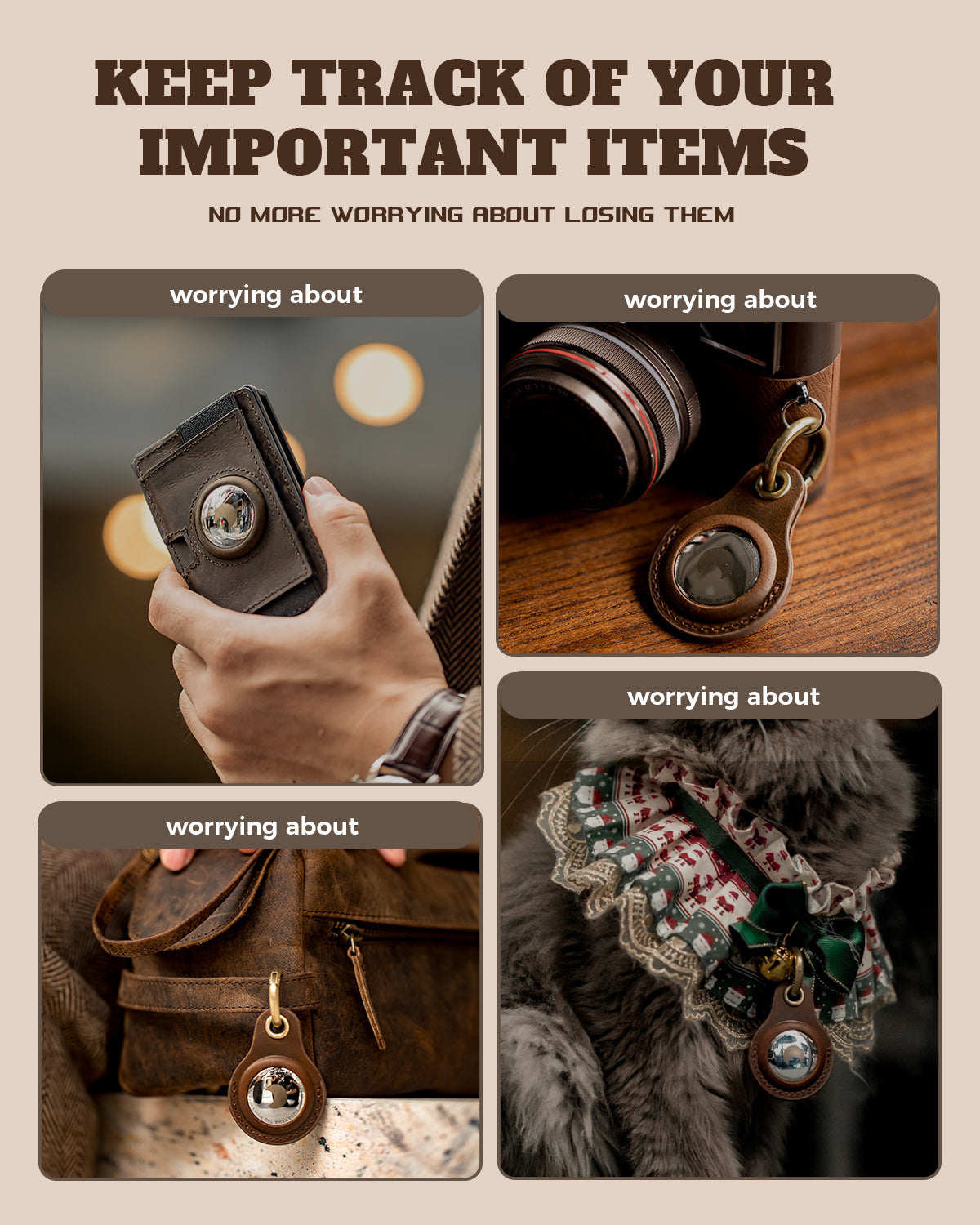 Apple Certified Tag GPS Anti-Lost Tracker - Work With Apple Find My