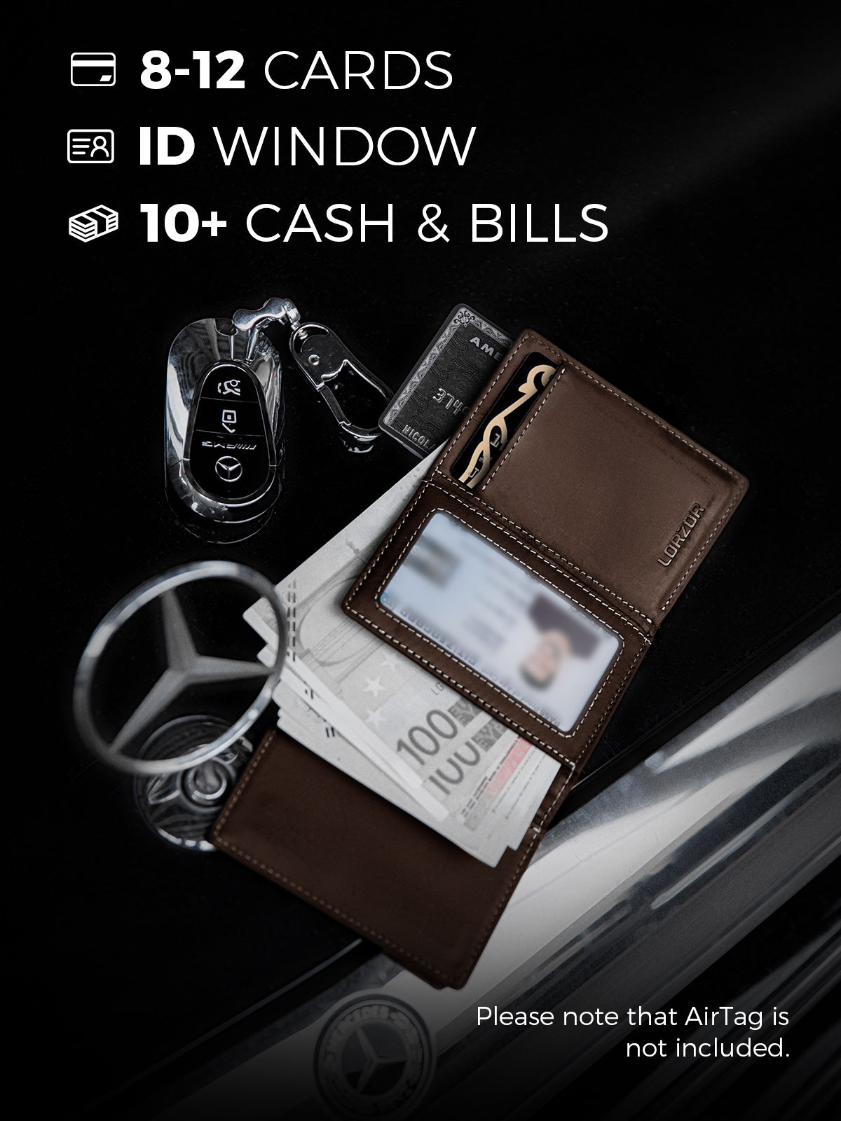 Lorzor Leather Wallet for Men