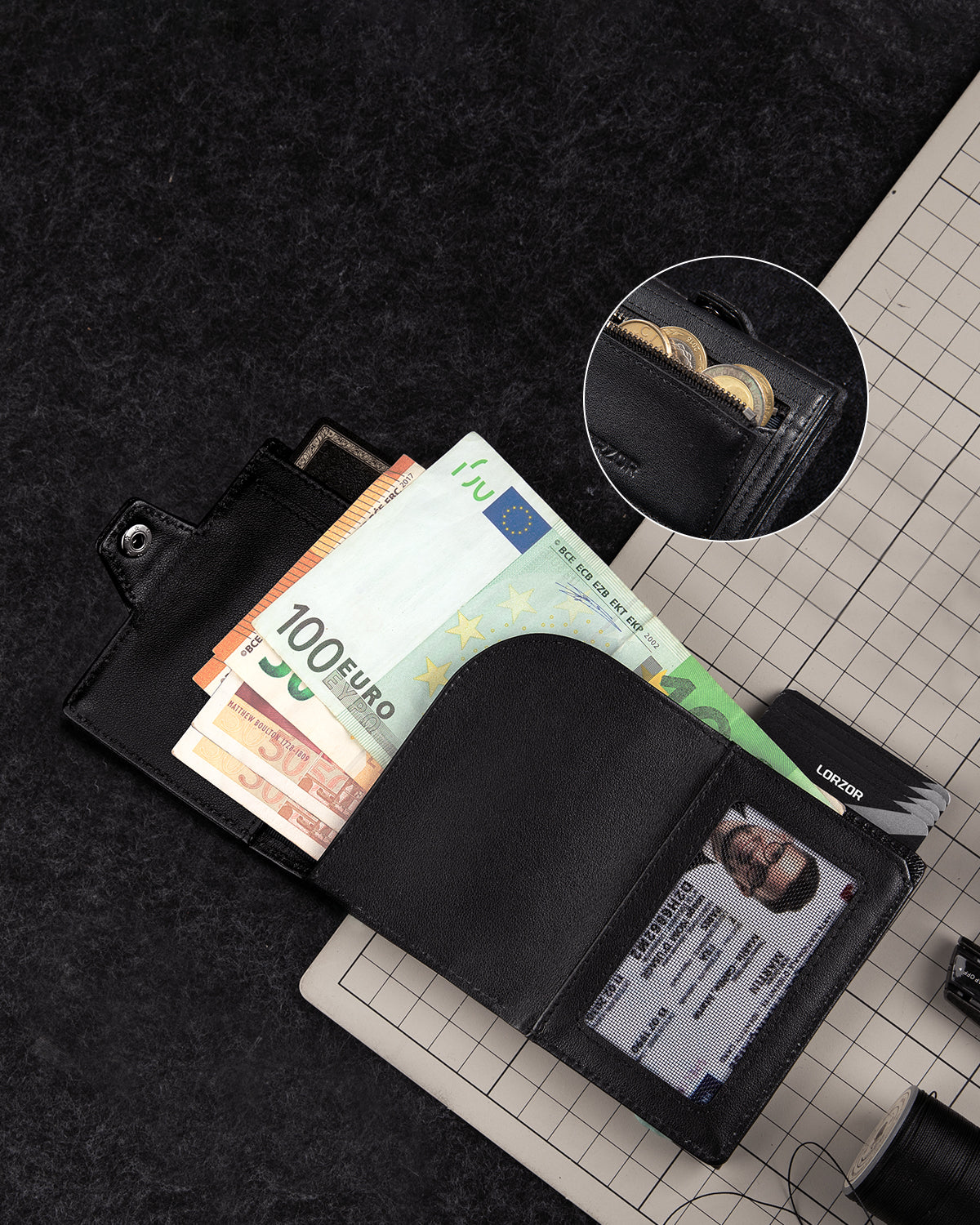 LORZOR Pop-up Wallet BN