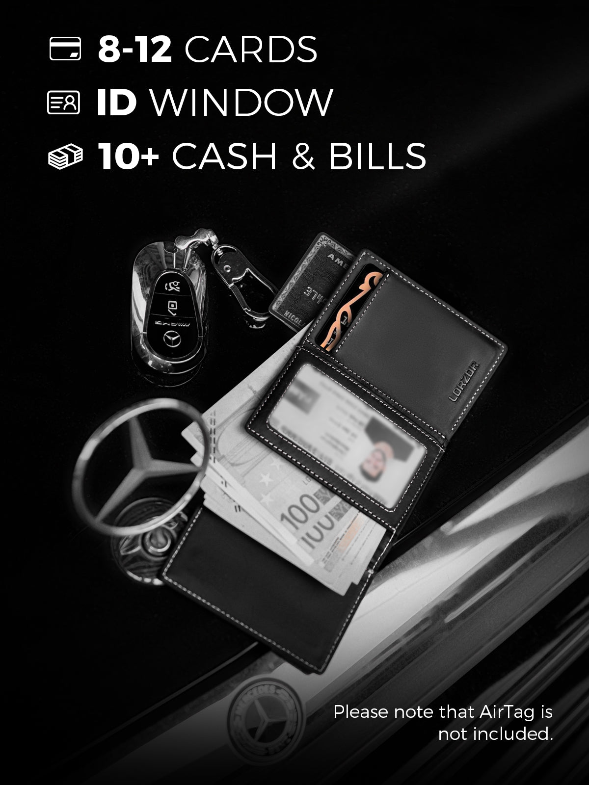 Lorzor Leather Wallet for Men