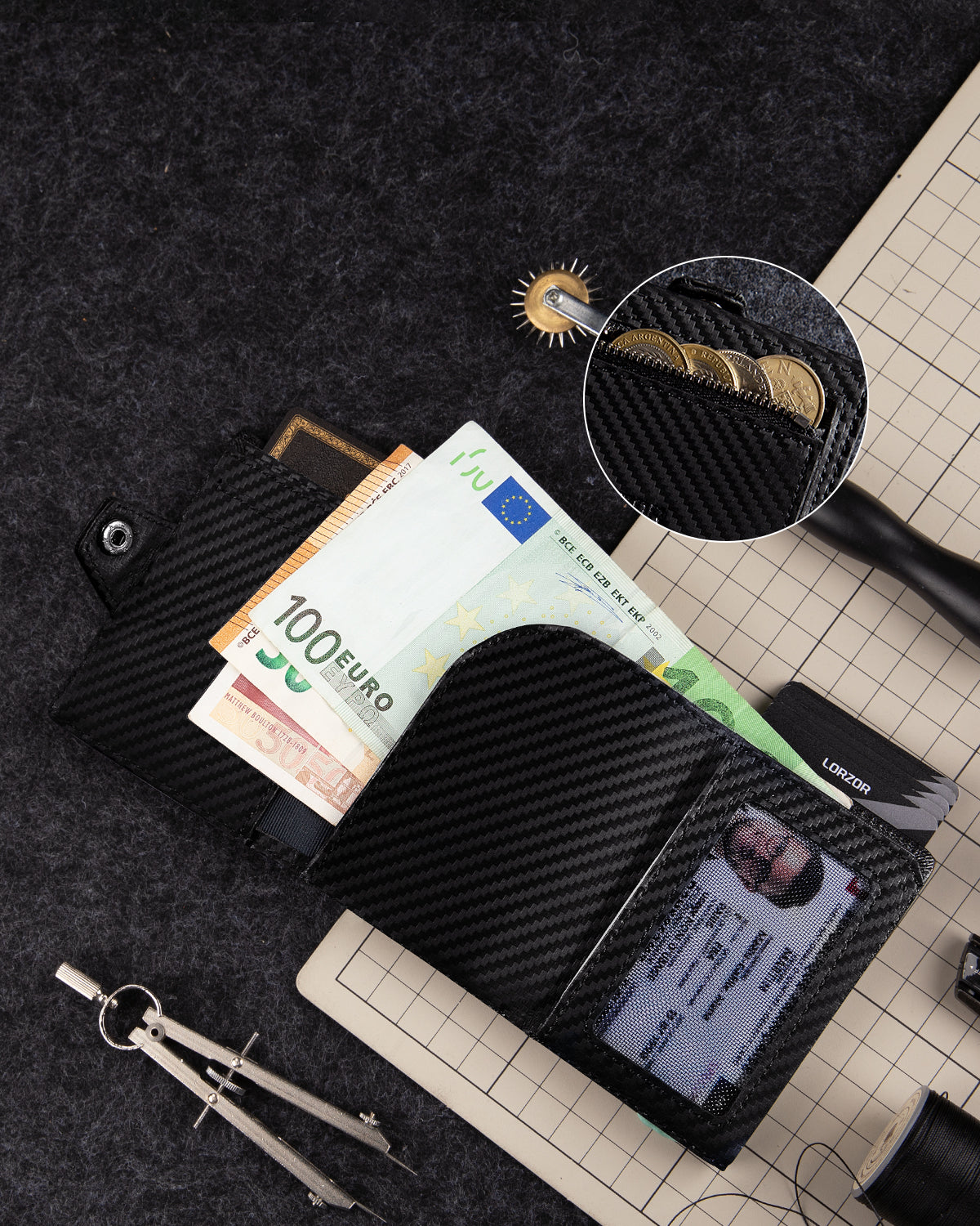 LORZOR Pop-up Wallet BN