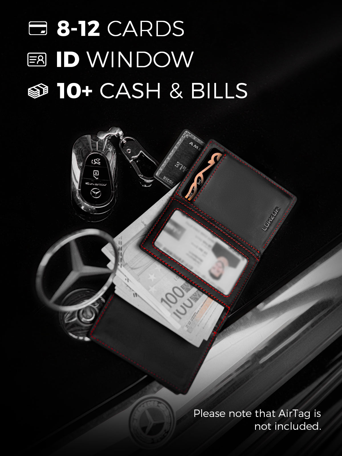 Lorzor Leather Wallet for Men