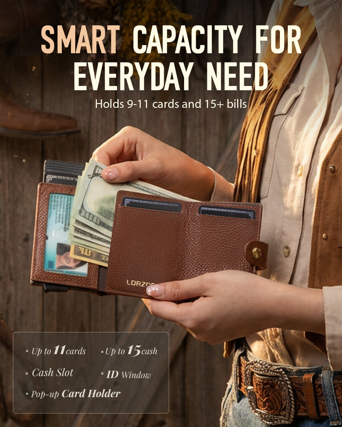 LORZOR Wallet Aura