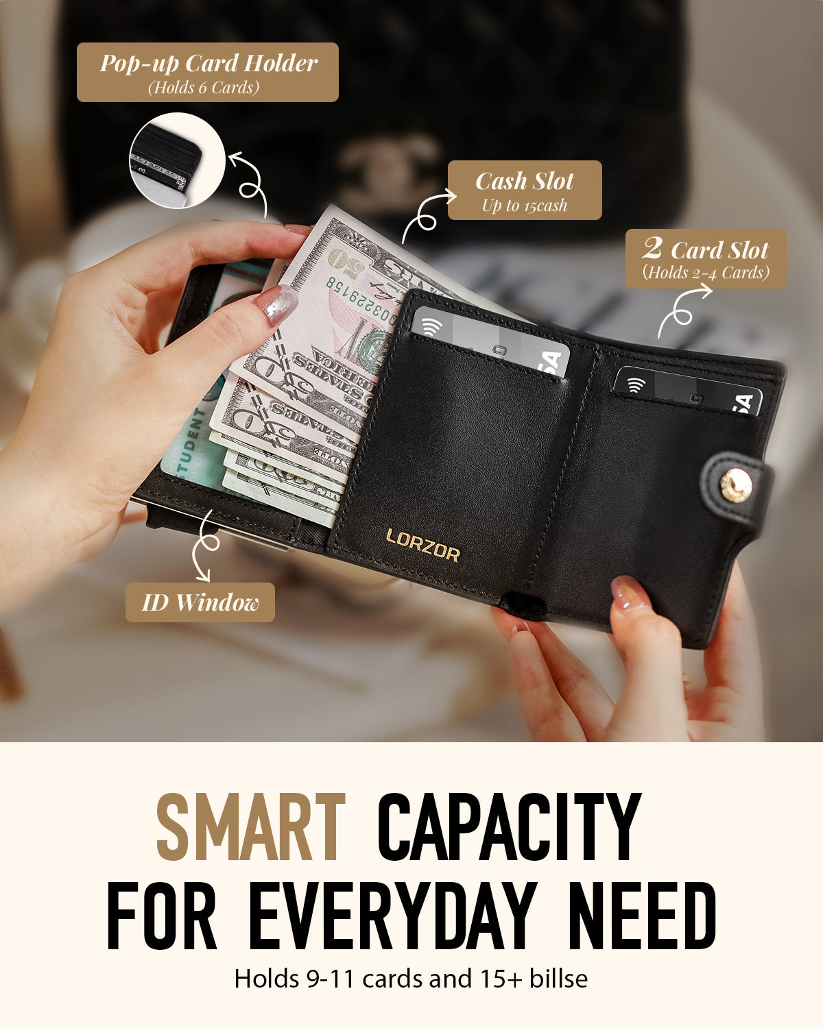 LORZOR Wallet Aura