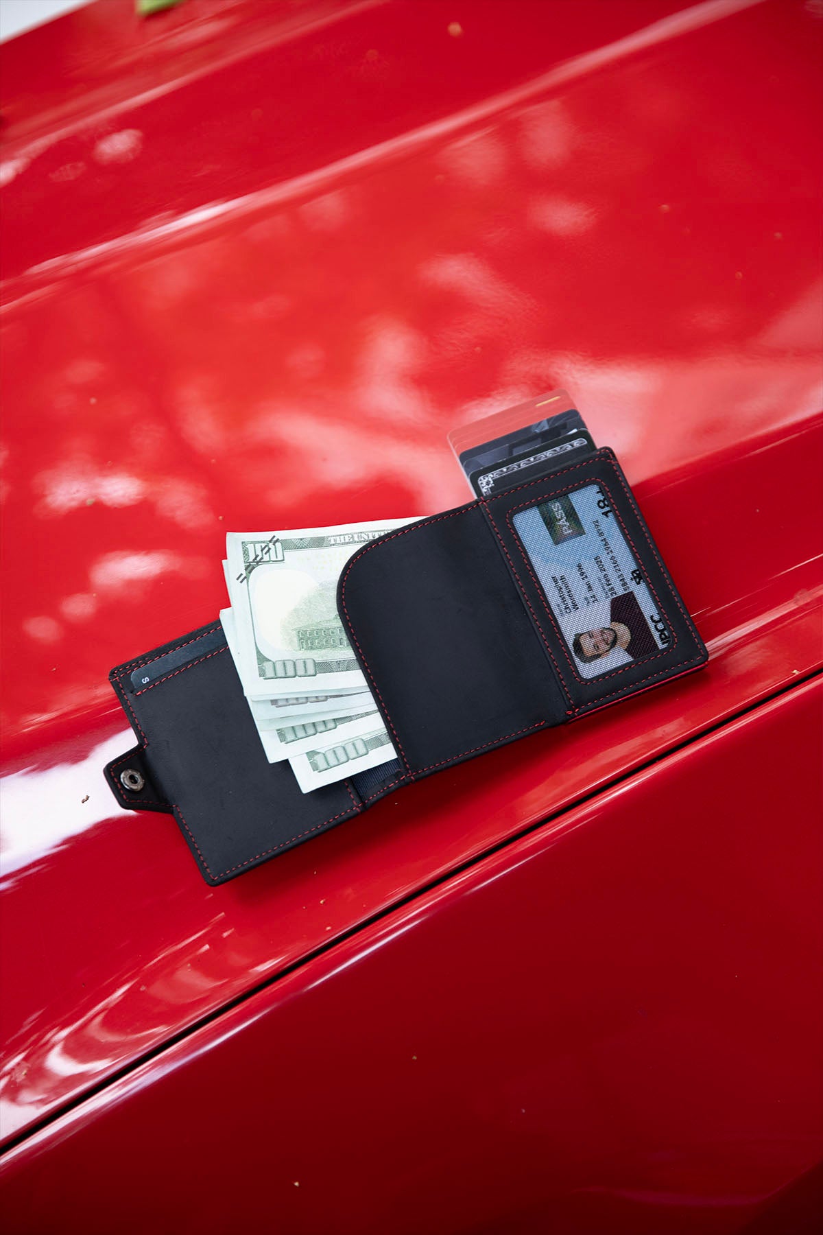 LORZOR Pop-up Wallet for Airtag BN2