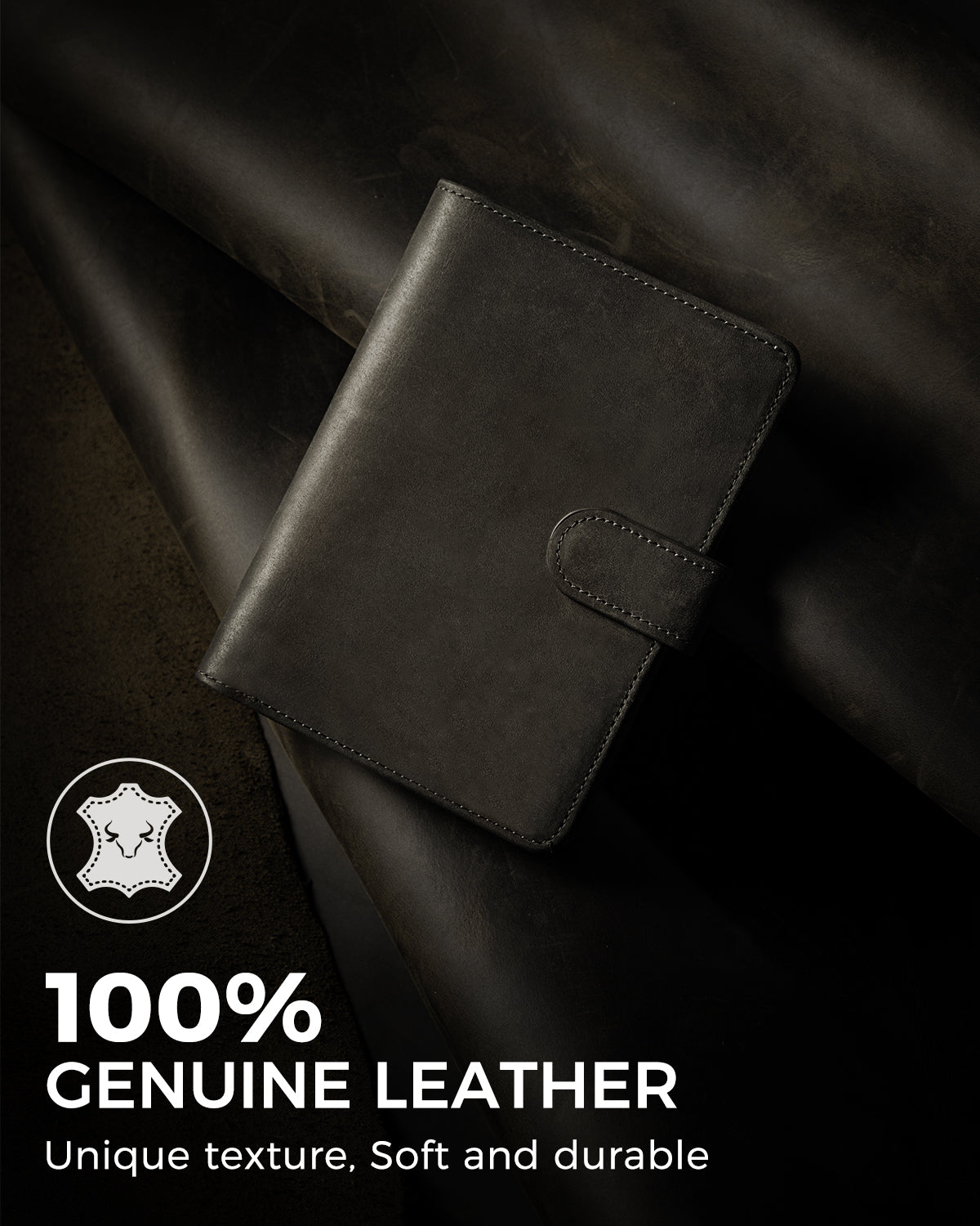 Full Grain Leather Passport Holder Travel Wallet