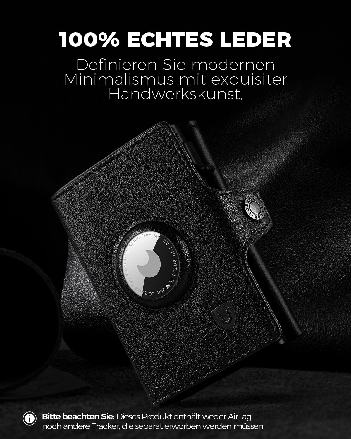 LORZOR Tripop Plus AirTag Wallet