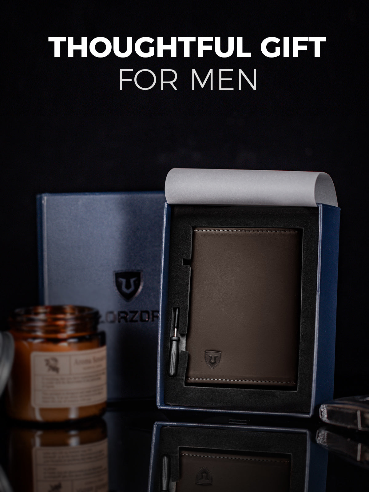 Lorzor Leather Wallet for Men