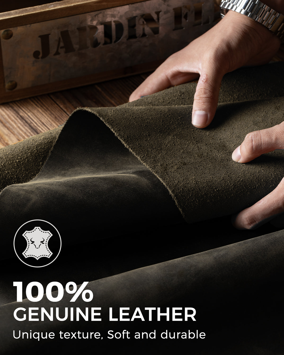 LORZOR Leather Passport Holder-Travel Wallet
