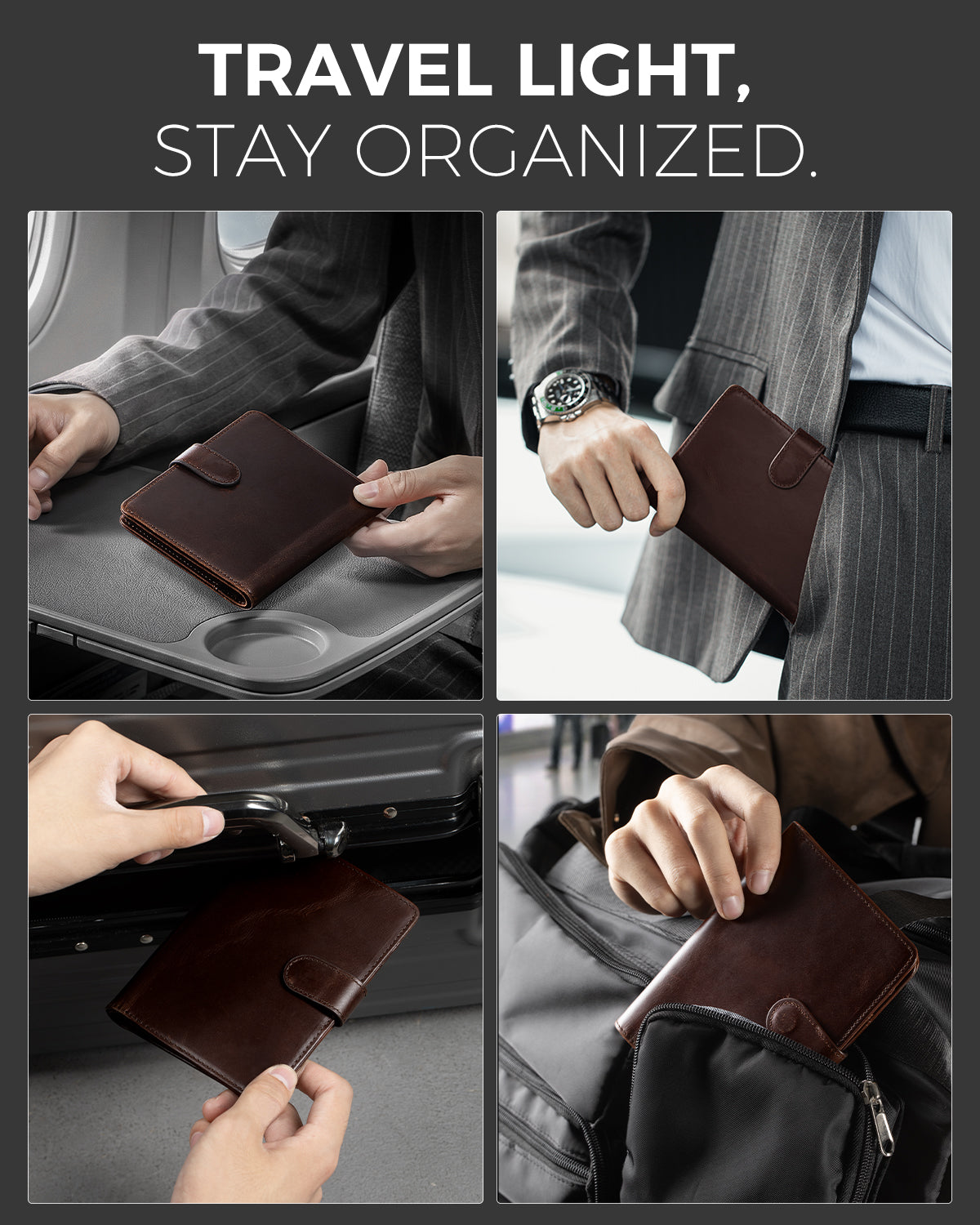 LORZOR Passport Wallet