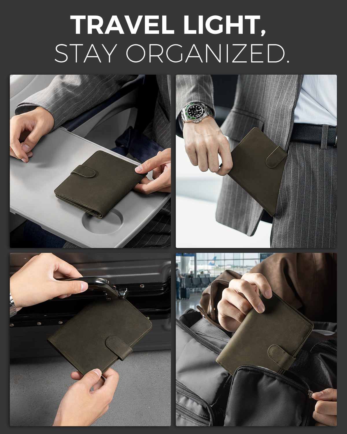 LORZOR Passport Wallet