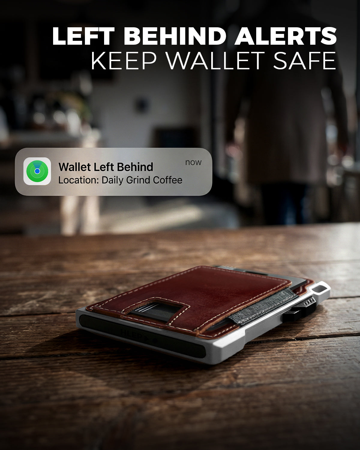 LORZOR Tactical Wallet With Tracker Card Set
