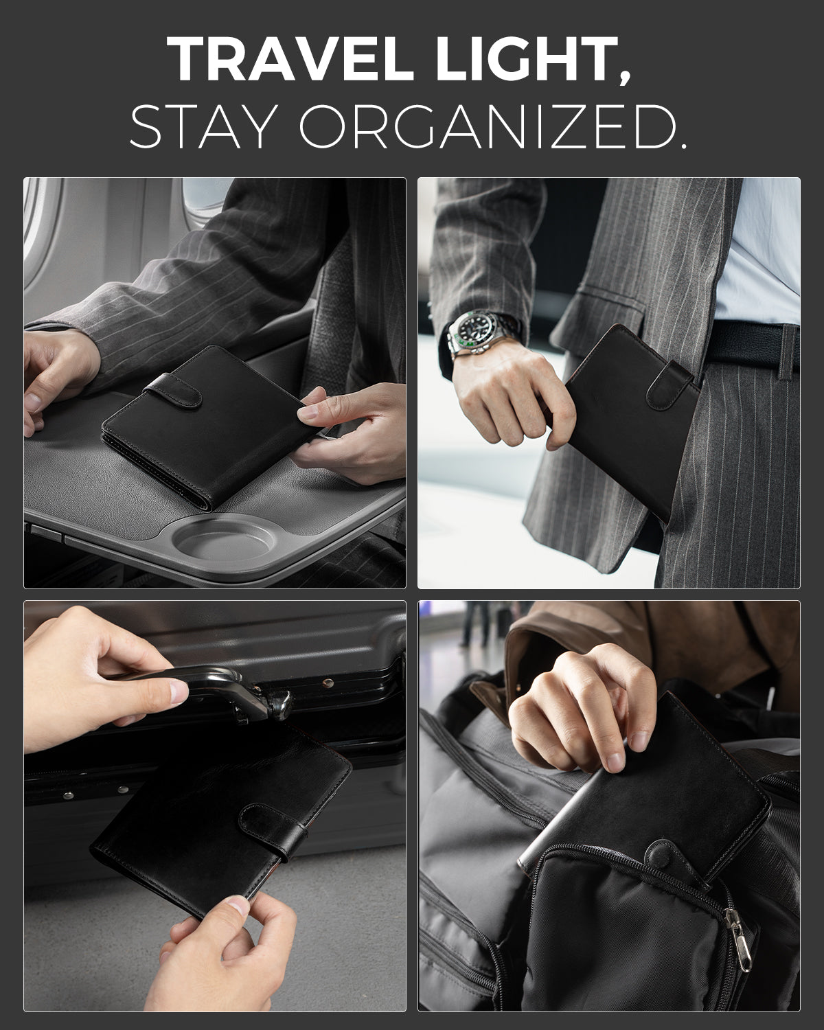 LORZOR Passport Wallet