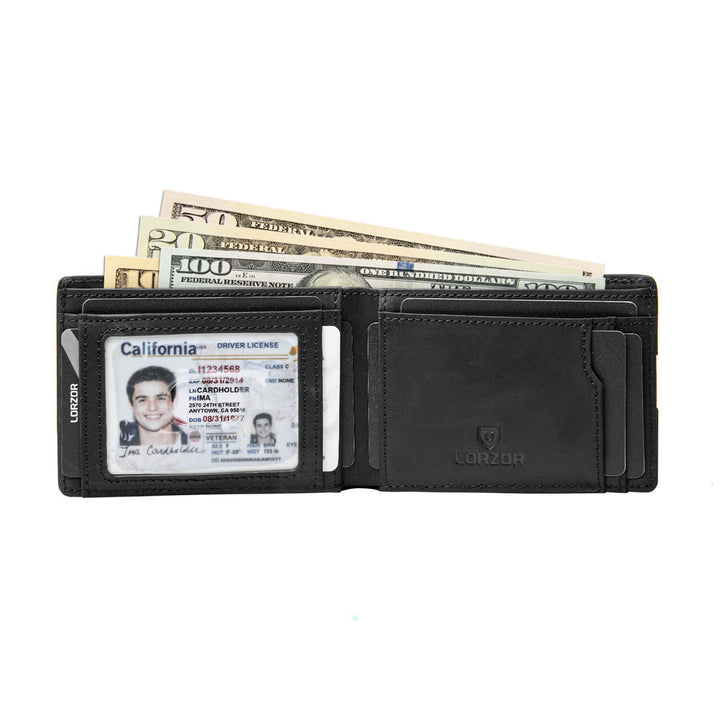 LORZOR-BifW A2 Airtag Wallet - Premium Leather